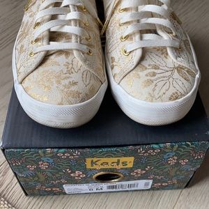 Keds x Rifle Paper Co. Gold Foil Sneakers